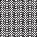 Abstract geometric seamless pattern. Black and white minimalist monochrome artwork.