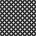 Abstract black and white repeated design pattern vector illustrations Royalty Free Stock Photo