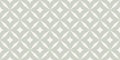 Abstract geometric seamless pattern. Elegant vector background. Simple geometric leaf ornament. Light green texture with diamond Royalty Free Stock Photo