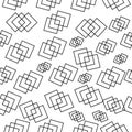 Abstract geometric seamless pattern, fabric pattern, custom pattern Royalty Free Stock Photo