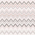 Abstract geometric seamless pattern. Fabric doodle zig zag line