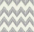 Abstract geometric seamless pattern. Fabric doodle zig zag line Royalty Free Stock Photo