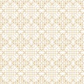 Abstract geometric seamless pattern with lines and polyginal elements on the white background. Royalty Free Stock Photo
