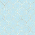 Abstract geometric seamless pattern. Oriental tiles. Vintage texture