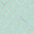 Abstract geometric seamless pattern. Oriental tiles. Vintage texture Royalty Free Stock Photo