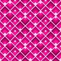 Abstract geometric seamless pattern with plastic pink squares Royalty Free Stock Photo
