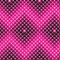 Abstract geometric seamless pattern with plastic pink squares Royalty Free Stock Photo