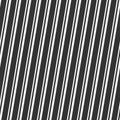 Abstract geometric seamless pattern with slanted, skew stripes, lines. Straight lines