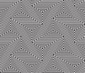 Abstract geometric seamless pattern vector background