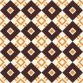 Abstract geometric seamless vector rhombuses pattern. Repeating rhombuses tiles