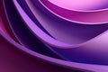 abstract geometric shape violet-purple minimal background 3d rendering
