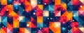 Abstract geometric shapes, seamlessly repeating pattern , art, shapes, minimalist