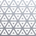 Abstract geometric silver seamless pattern with glitter