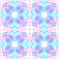 Abstract geometric snowflake