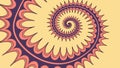 Abstract Geometric Spiral Pattern Dynamic Background, vector design Generative AI Royalty Free Stock Photo