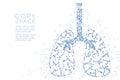 Piazza modello polmone forma 