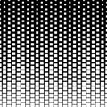 Abstract geometric square halftone background Royalty Free Stock Photo