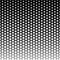 Abstract geometric square halftone background