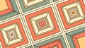 Abstract geometric square pattern with nested forms, dynamic. vector design Generative AI Royalty Free Stock Photo