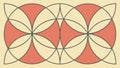 Abstract Geometric Square Tile Pattern, Modern Design, vector design Generative AI Royalty Free Stock Photo