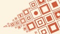 Abstract Geometric Squares Pattern, Dynamic and Modern Background, vector design Generative AI Royalty Free Stock Photo