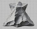 Abstract Geometric Stone Sculpture Royalty Free Stock Photo