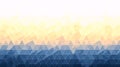 Abstract Geometric Sunset to Ocean Gradient Background Royalty Free Stock Photo