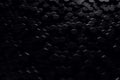 Abstract geometric surface. Hexagonal black background. 3D Rendering