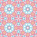 Abstract geometric symmetry background. Seamless pattern for design and decor.