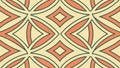 Abstract Geometric Tile Pattern in Warm Hues Vector, vector design Generative AI Royalty Free Stock Photo