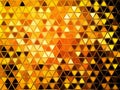 Abstract Geometric Triangle Mirrored Pattern