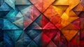 Abstract geometric triangle pattern background Royalty Free Stock Photo