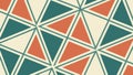 Abstract Geometric Triangle Pattern, Modern Background, vector design Generative AI Royalty Free Stock Photo