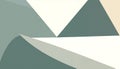 Abstract geometric triangles, minimalist design and modern background, triangle pattern, Stock Photo, Generative AI Royalty Free Stock Photo