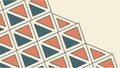 Abstract Geometric Triangles Pattern Modern Design Background, vector design Generative AI Royalty Free Stock Photo