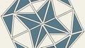 Abstract Geometric Triangular Pattern, Dynamic Modern Design, vector design Generative AI Royalty Free Stock Photo