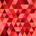 Abstract geometric vector background, triangle pattern