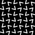 Abstract geometric vector pattern background in classic black and white