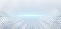 Abstract geometric white digonal lines background with blue lighting effect. Modern speed concept Royalty Free Stock Photo