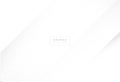 Abstract geometric white and gray gradient background. Modern and minimal white elements background. Vector illustration