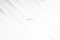Abstract geometric white and gray gradient background. Modern and minimal white elements background. Vector illustration