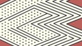 Abstract Geometric Zigzag Pattern Seamless Background Vector, vector design Generative AI Royalty Free Stock Photo