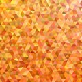 Geometrical gradient triangle pattern background - vector design