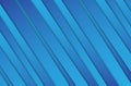 Abstract blue geometrical lines fading, vector illustration