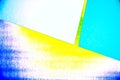Abstract geometrical solid figures still life. Colorful three-dimensional pyramid prism rectangular cube arranged on