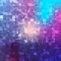 Abstract geometrical vector background. Mosaic abstract texture, light backdrop. Purple Lights Festive background. Creative design Royalty Free Stock Photo