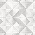 Abstract geometry in diamond and squares shape in different size of line. Seamless vector background. Graphic clean for fabric,