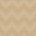 Abstract geometry gold deco art halftone chevron pattern