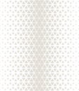 Abstract geometry hipster fashion gray pillow halftone triangle pattern Royalty Free Stock Photo