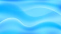 Vector Vivid Flow Blue and Cyan Gradient Background with Curves Royalty Free Stock Photo